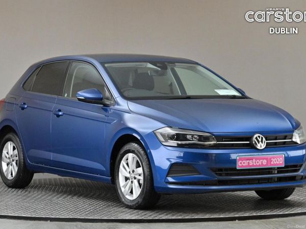 Volkswagen Polo Hatchback, Petrol, 2020, Blue
