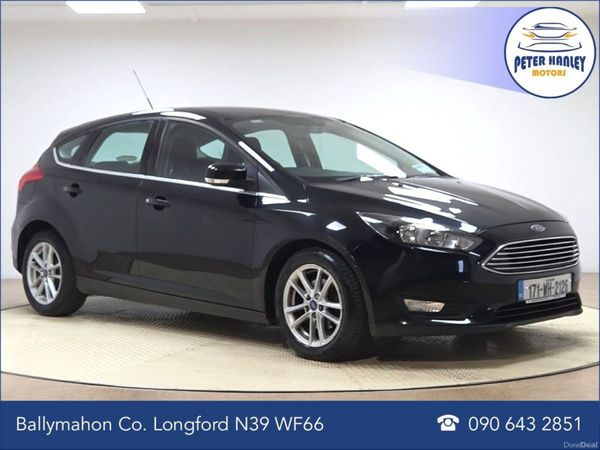 Ford Focus Hatchback, Diesel, 2017, Black