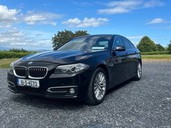 BMW 5-Series Saloon, Diesel, 2016, Black