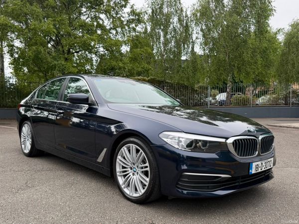 BMW 5-Series Saloon, Diesel, 2018, Blue