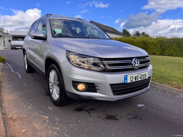 Volkswagen Tiguan SUV, Diesel, 2012, Silver