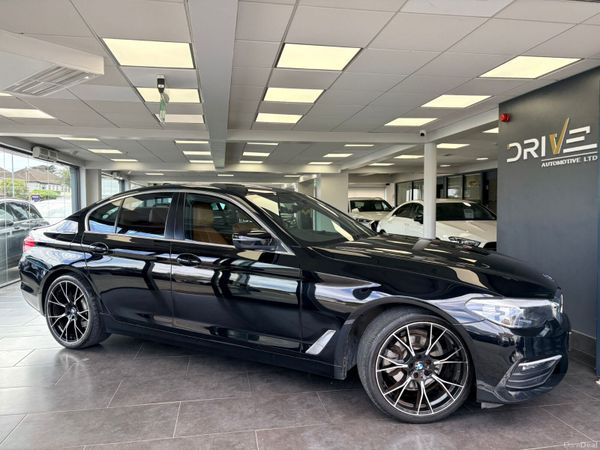BMW 5-Series Saloon, Diesel, 2018, Black