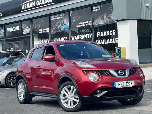 Nissan Juke SUV, Petrol, 2016, Red