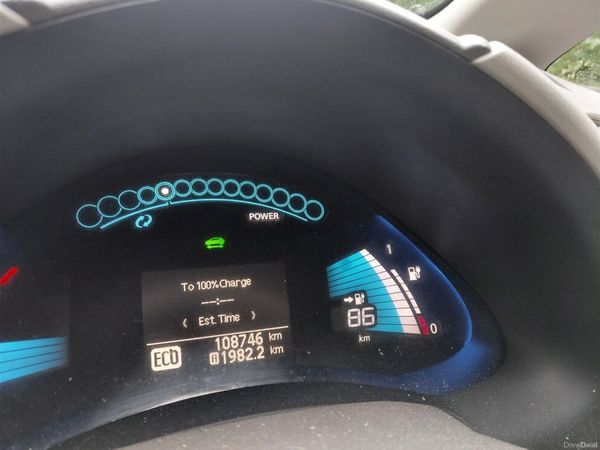 Nissan Leaf Hatchback, Electric, 2013, White