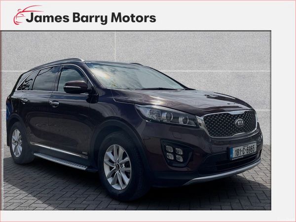 Kia Sorento SUV, Diesel, 2018, Red
