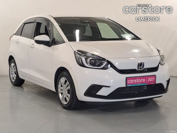 Honda Fit Hatchback, Petrol Hybrid, 2021, White