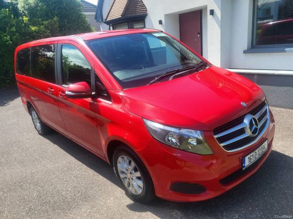 Mercedes-Benz V-Class MPV, Diesel, 2016, Red