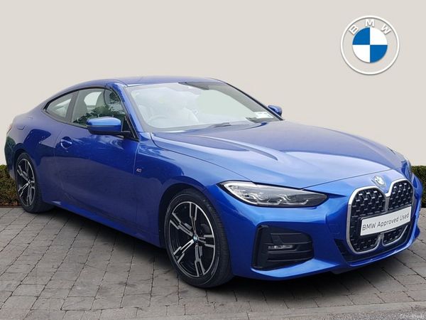 BMW 4-Series Coupe, Diesel, 2021, Blue