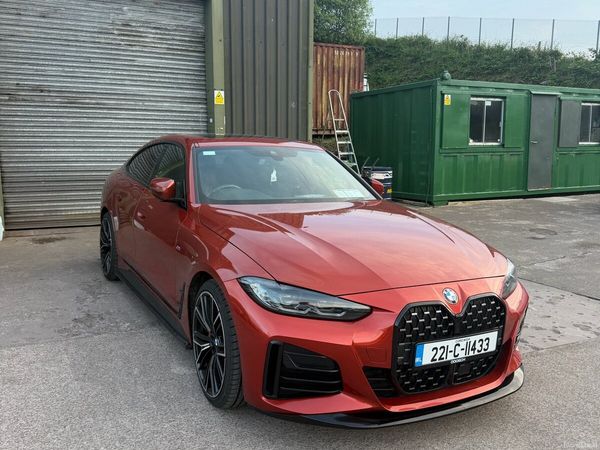 BMW 4-Series Coupe, Diesel, 2022, Orange