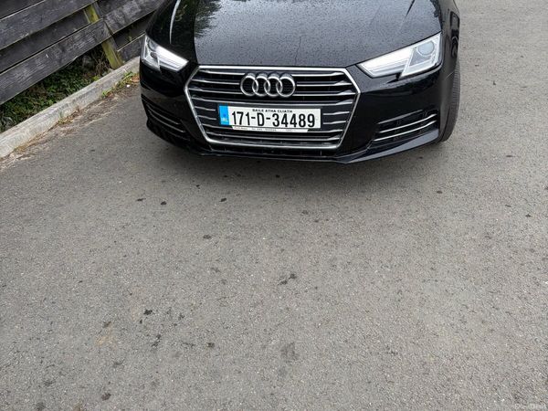 Audi A4 Saloon, Diesel, 2017, Black