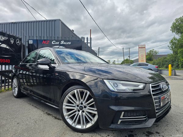 Audi A4 Saloon, Petrol, 2017, Black