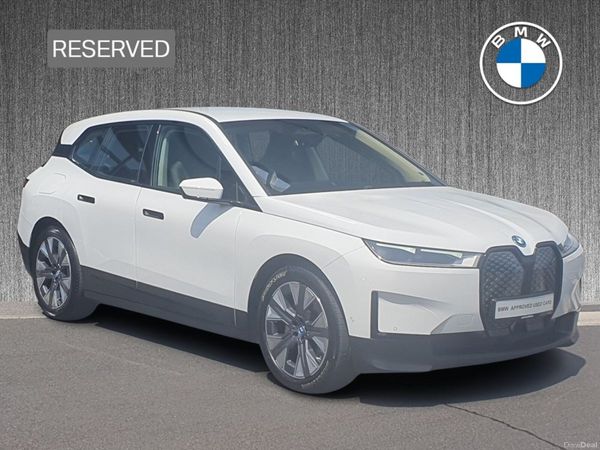 BMW iX SUV, Electric, 2024, White