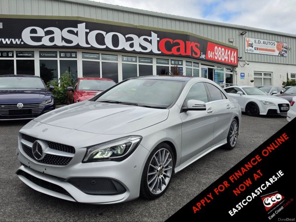 Mercedes-Benz CLA Saloon, Petrol, 2017, Silver