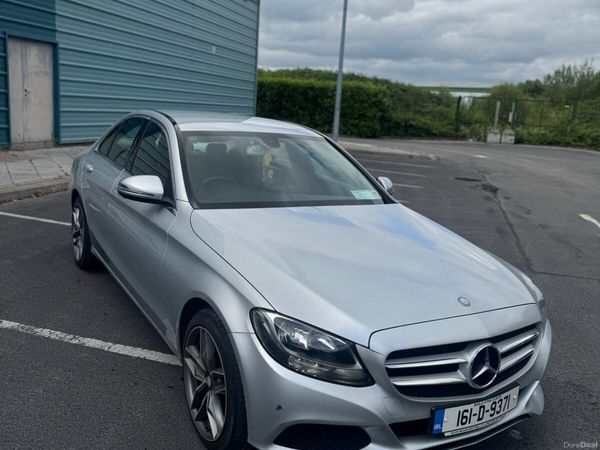 Mercedes-Benz C-Class Saloon, Diesel, 2016, Silver