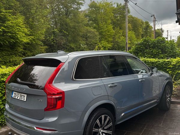 Volvo XC90 SUV, Petrol Plug-in Hybrid, 2020, Grey