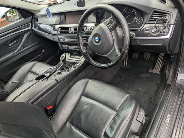 BMW 5-Series Saloon, Diesel, 2012, Grey