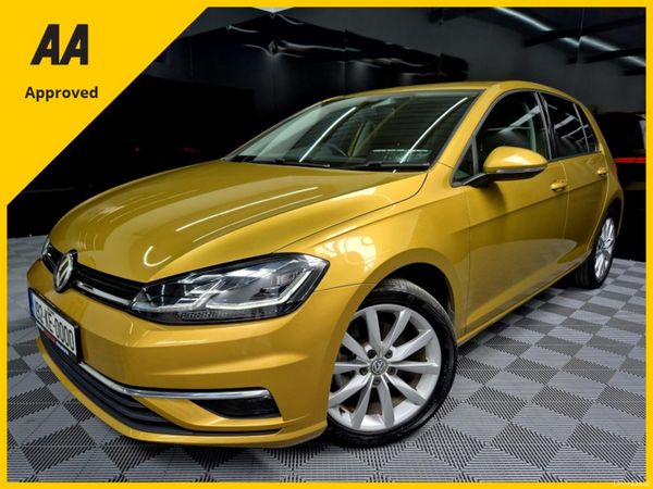 Volkswagen Golf Hatchback, Petrol, 2019, Gold