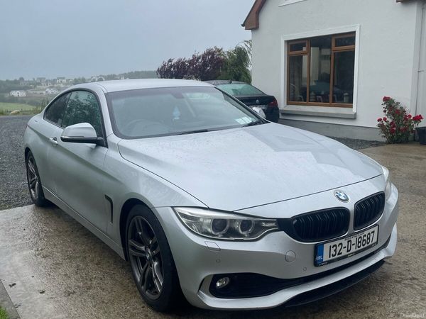 BMW 4-Series Coupe, Diesel, 2013, Silver