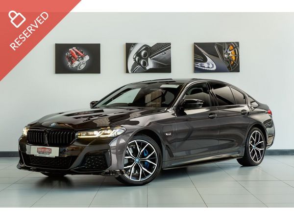 BMW 5-Series Saloon, Petrol Plug-in Hybrid, 2023, Grey