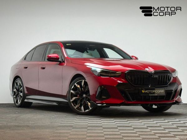 BMW 5-Series Saloon, Petrol Plug-in Hybrid, 2026, Red