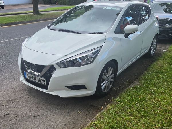 Nissan Micra Hatchback, Petrol, 2019, White