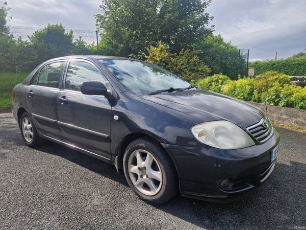 Toyota Corolla Saloon, Petrol, 2006, Black