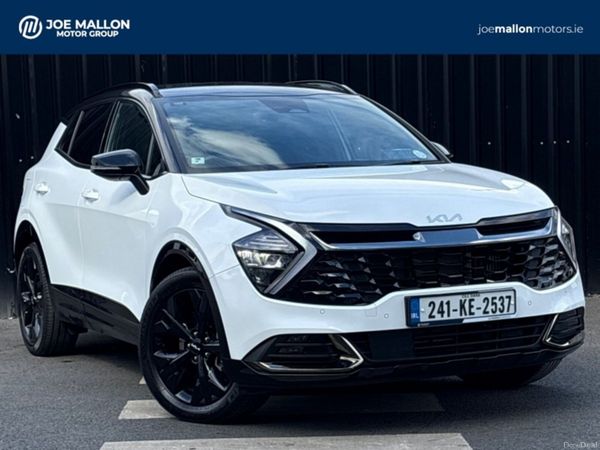 Kia Sportage SUV, Petrol Plug-in Hybrid, 2024, White