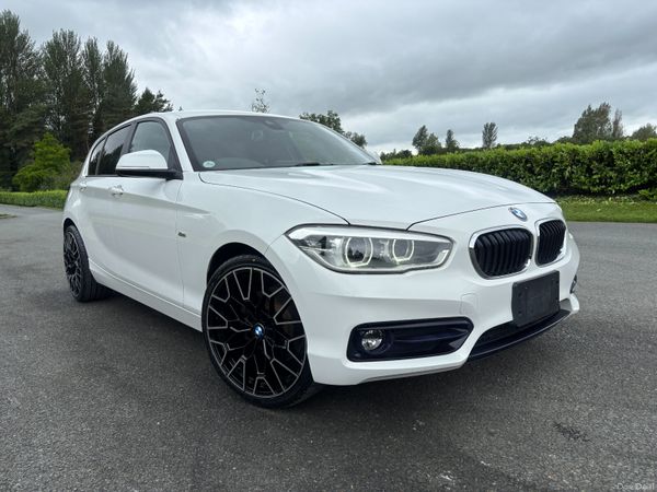 BMW 1-Series Hatchback, Diesel, 2017, White