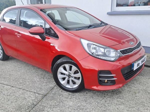 Kia Rio Hatchback, Petrol, 2016, Red
