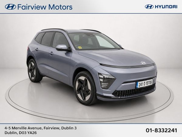 Hyundai KONA SUV, Electric, 2024, Blue