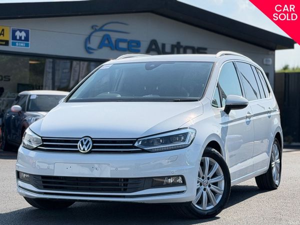 Volkswagen Touran MPV, Diesel, 2020, White