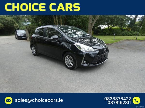 Toyota Yaris Hatchback, Petrol, 2017, Black