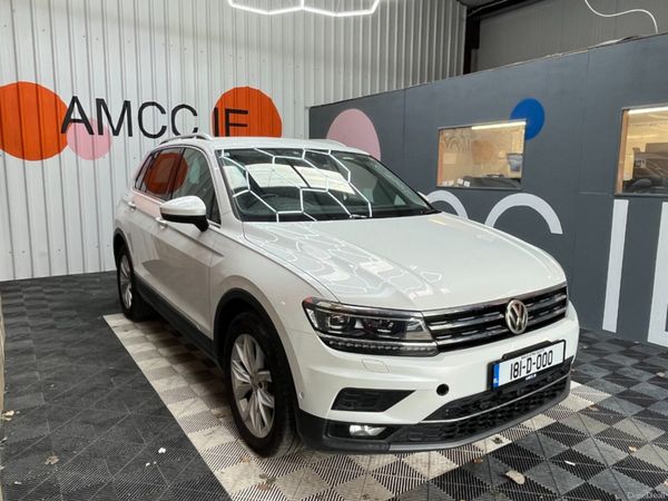Volkswagen Tiguan SUV, Diesel, 2018, White