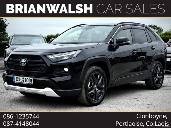 Toyota RAV4 SUV, Petrol Hybrid, 2022, Black