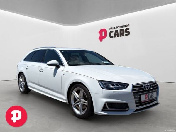 Audi A4 Estate, Petrol, 2018, White