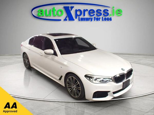 BMW 5-Series Saloon, Diesel, 2019, White