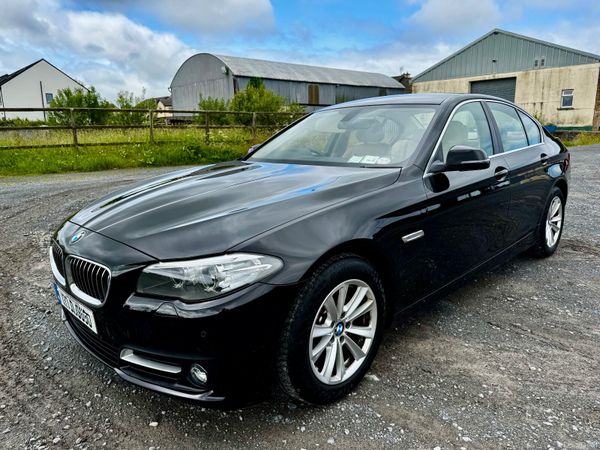 BMW 5-Series Saloon, Diesel, 2013, Black