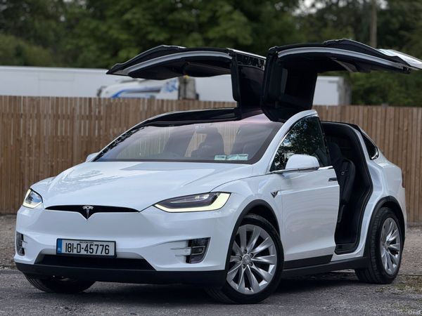 Tesla Model X Hatchback, Electric, 2018, White