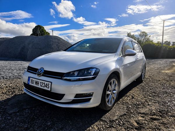 Volkswagen Golf Hatchback, Petrol, 2016, White