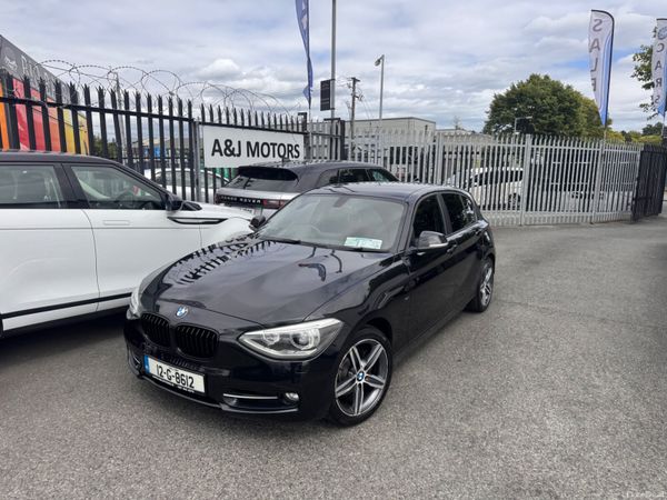 BMW 1-Series Hatchback, Petrol, 2012, Black