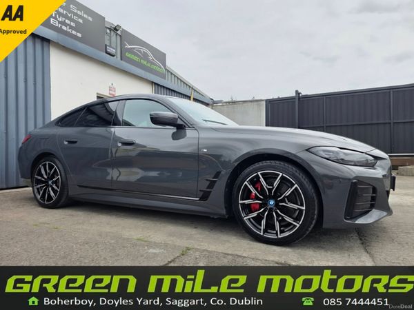 BMW i4 Saloon, Electric, 2022, Grey
