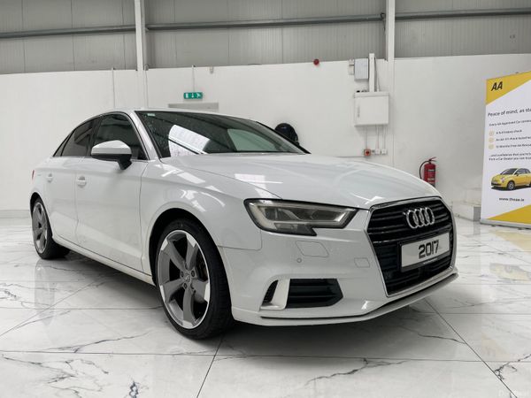 Audi A3 Saloon, Petrol, 2017, White