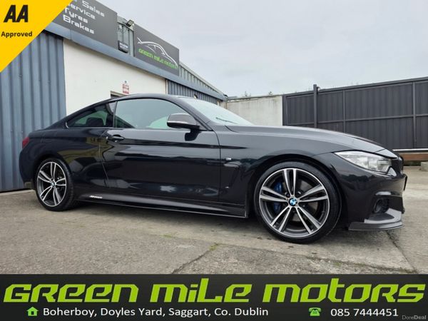 BMW 4-Series Coupe, Diesel, 2017, Black