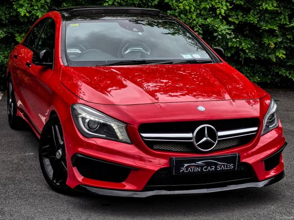 Mercedes-Benz CLA Coupe, Petrol, 2013, Red