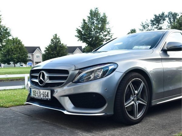 Mercedes-Benz C-Class Saloon, Diesel, 2015, Silver
