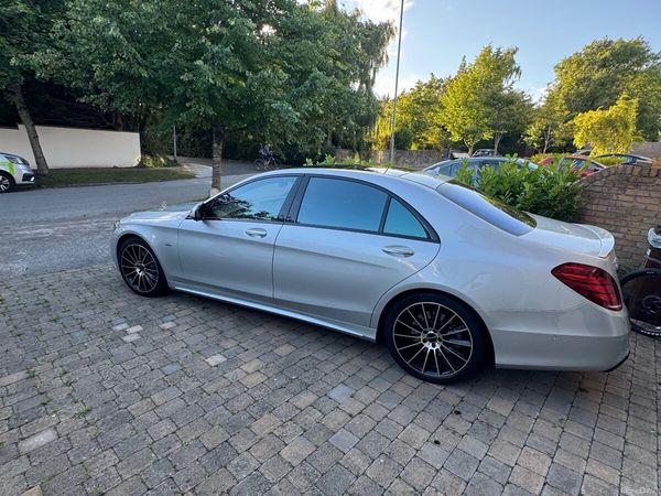 Mercedes-Benz S-Class Saloon, Petrol Plug-in Hybrid, 2017, Silver