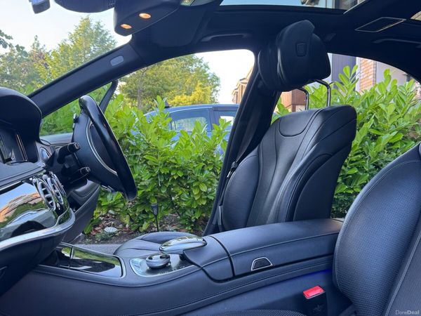 Mercedes-Benz S-Class Saloon, Petrol Plug-in Hybrid, 2017, Silver