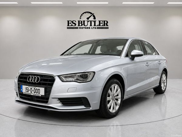 Audi A3 Saloon, Petrol, 2015, Silver