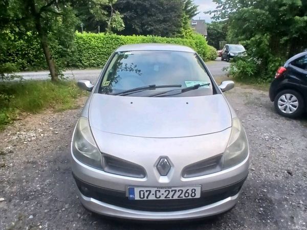Renault Clio Hatchback, Petrol, 2007, Silver