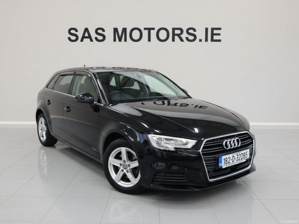 Audi A3 Hatchback, Petrol, 2018, Black